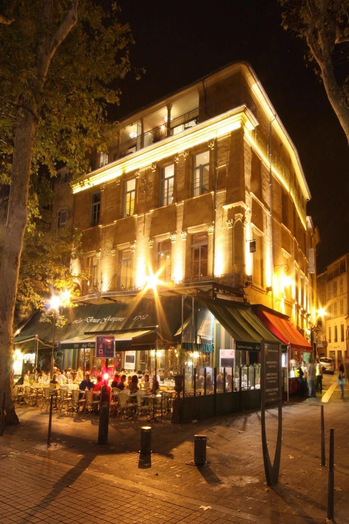Hotel Les Deux Garcons 普罗旺斯地区艾克斯 外观 照片