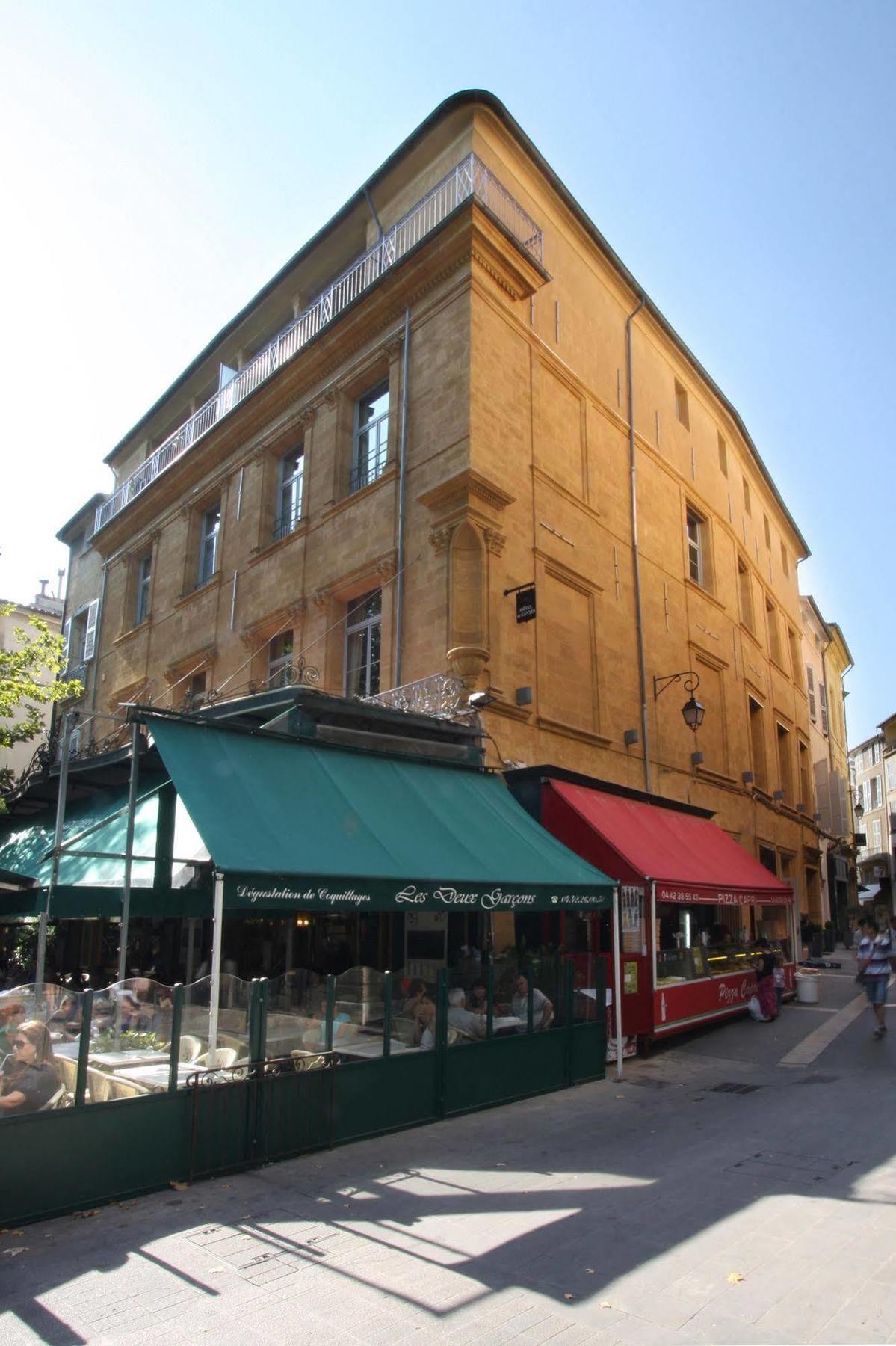 Hotel Les Deux Garcons 普罗旺斯地区艾克斯 外观 照片